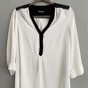 Express White Blouse